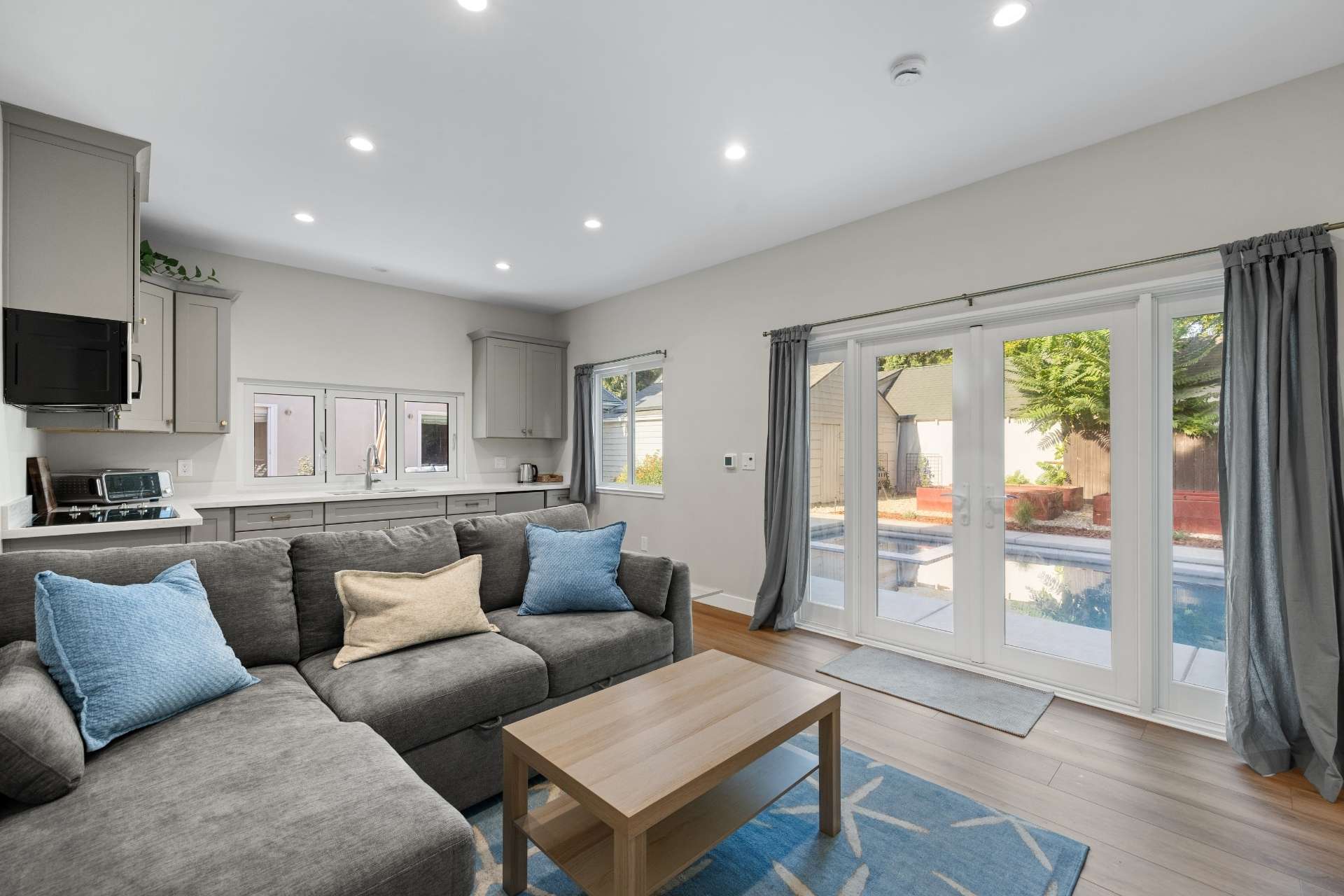 Pool House ADU + 350 Sq Ft Outdoor Patio-6